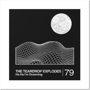 The Teardrop Explodes / Minimalist Graphic Artwork Design Posters and Art